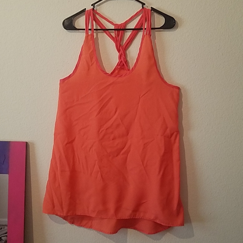 Orange Tank Top